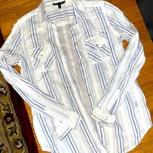 Victoria’s Secret Cotton Button Down Top